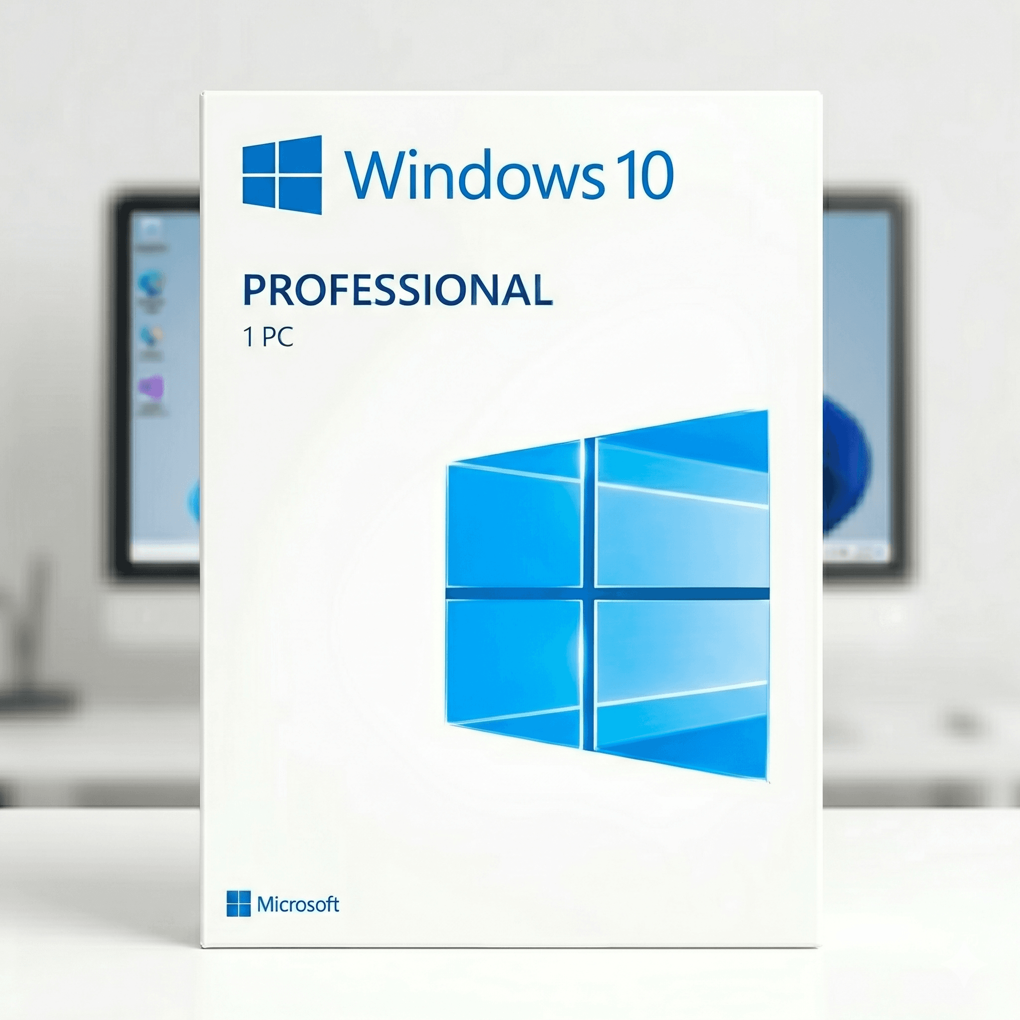 Microsoft Windows 10 Professional – Download Key (Digital License, 1 PC)