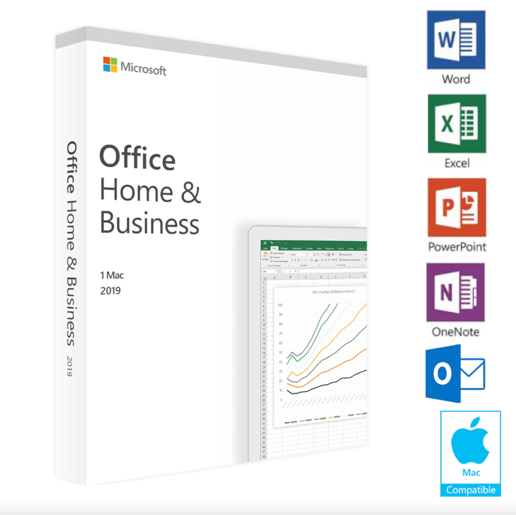 Microsoft Office Home and Business 2021 オンラインコード版 公式サイトからダウンロード windows11 10 Win＆mac対応 office 2021 1PC対応